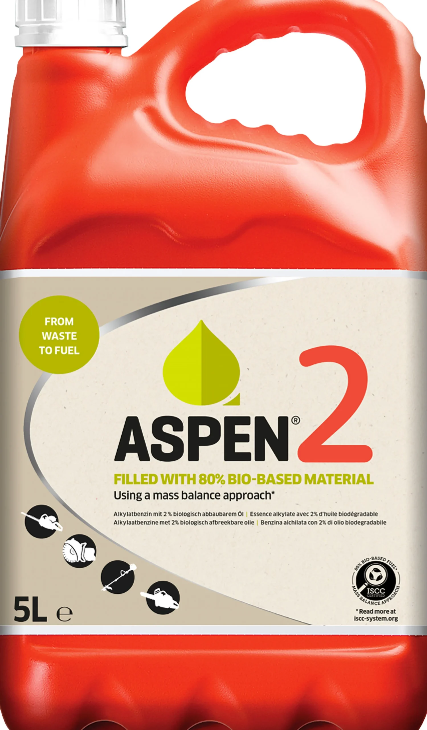 Alkylatbensin 2 Biobaserad Edition 5L>Aspen Online