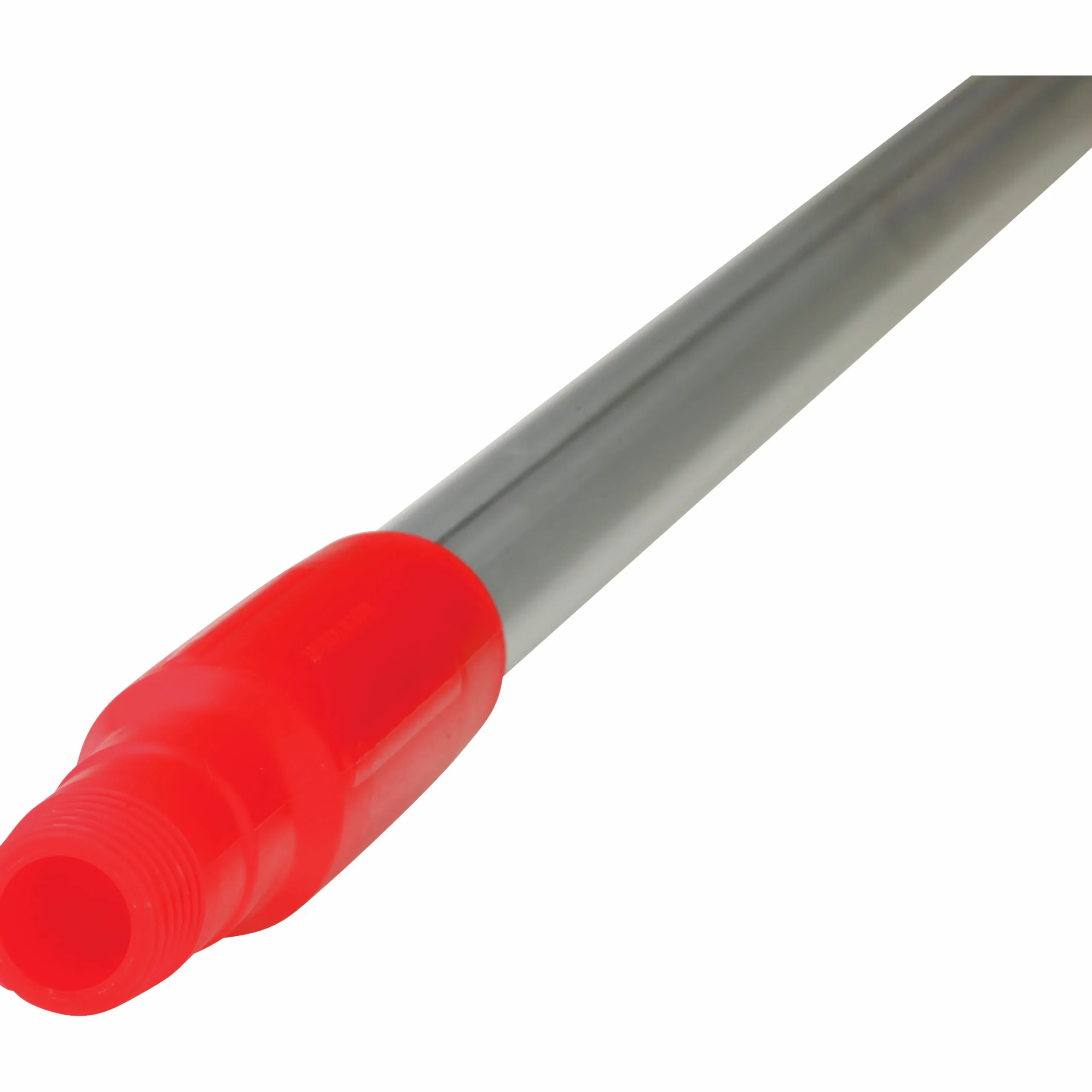 Aluminiumskaft Ergonomisk gängad röd 150cm>Vikan Clearance