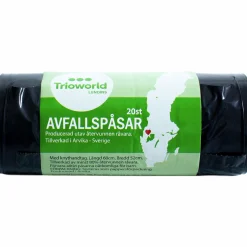 Avfallspåse Grå 30L 20-p>Trioworld Discount