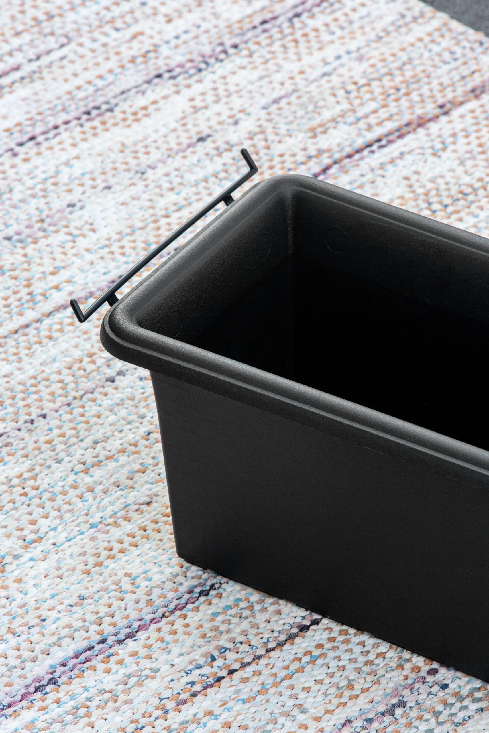 Balkonglåda Botanica Återvunnen plast Svart 60cm>Orthex Sale