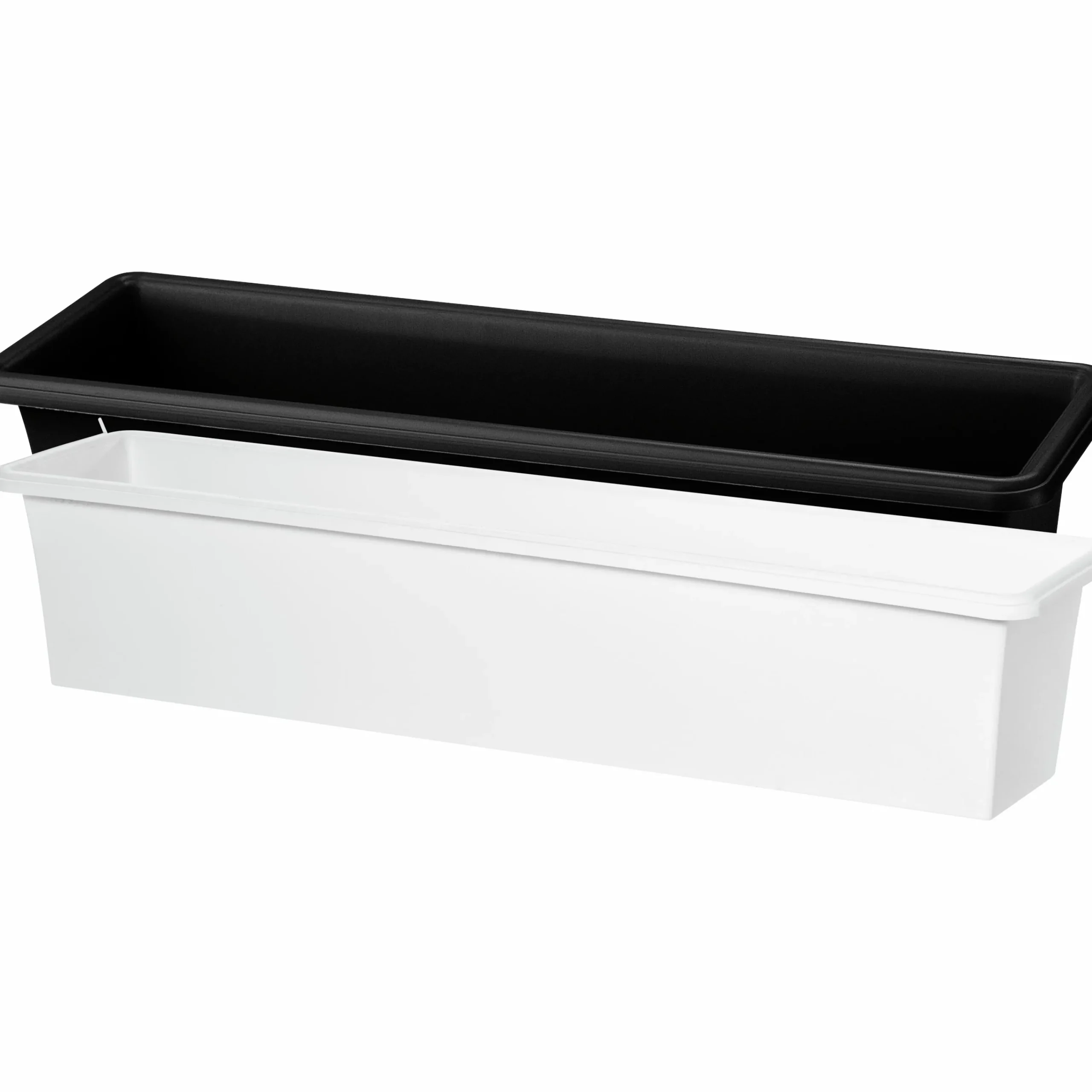 Balkonglåda Botanica Återvunnen plast Vit 60cm>Orthex New