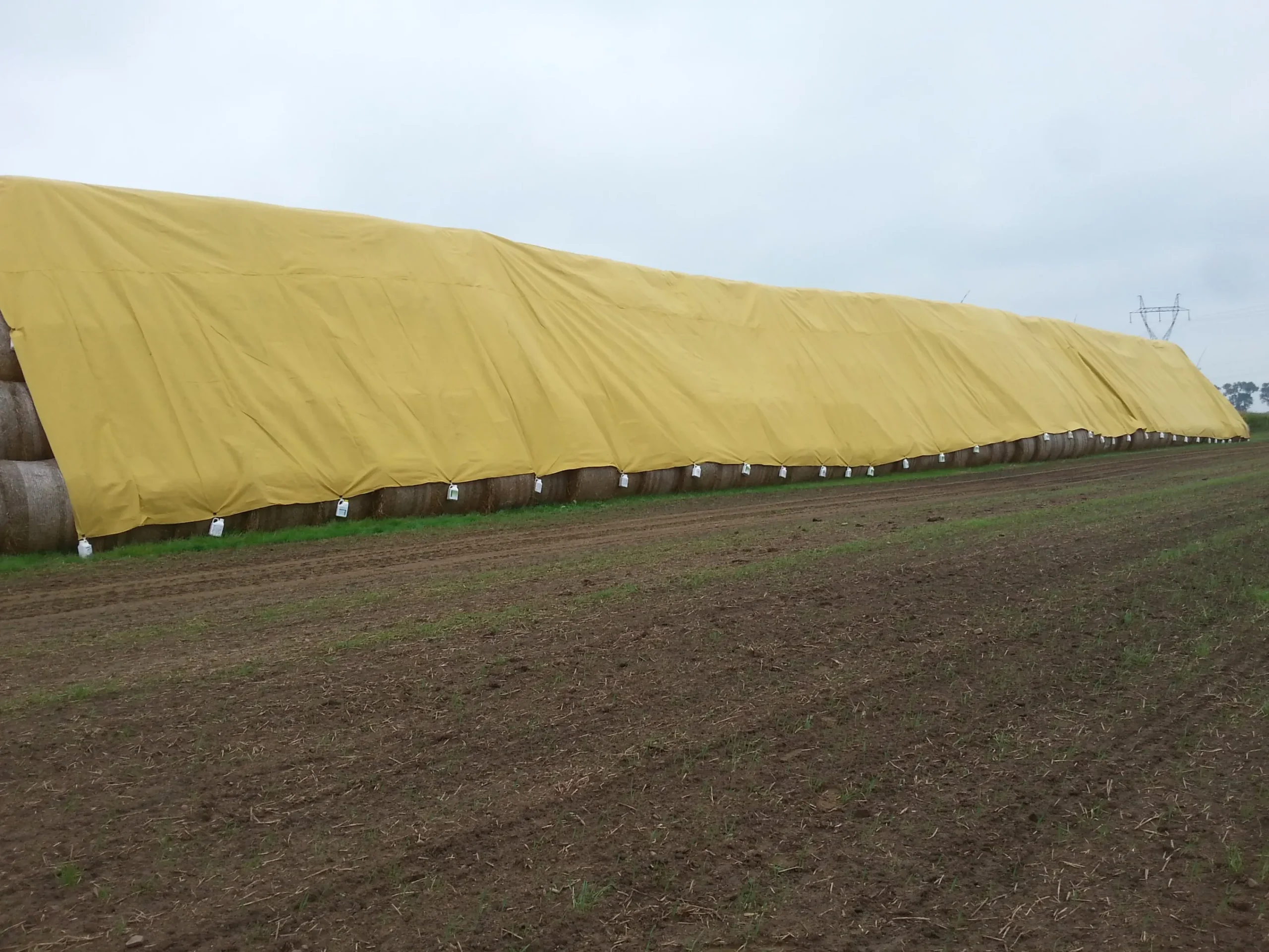 Baltäckningsduk Subtex gul 15,6x25m>Velitex Online