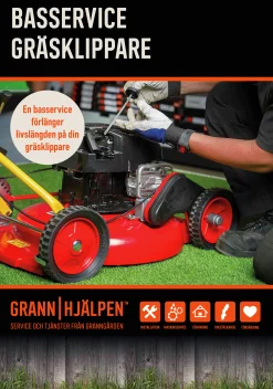 Basservice Grannhjälpen Gräsklippare utan drivning>Varumärken Outlet