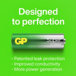 Batteri Super Alkaline AAA/LR03 20-p>GP Batteries