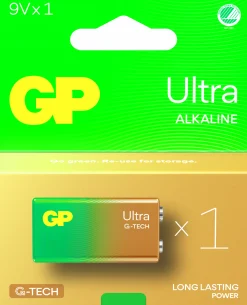 Batteri Ultra Alkaline 9V/6LF22 1-p><noscript><img width=