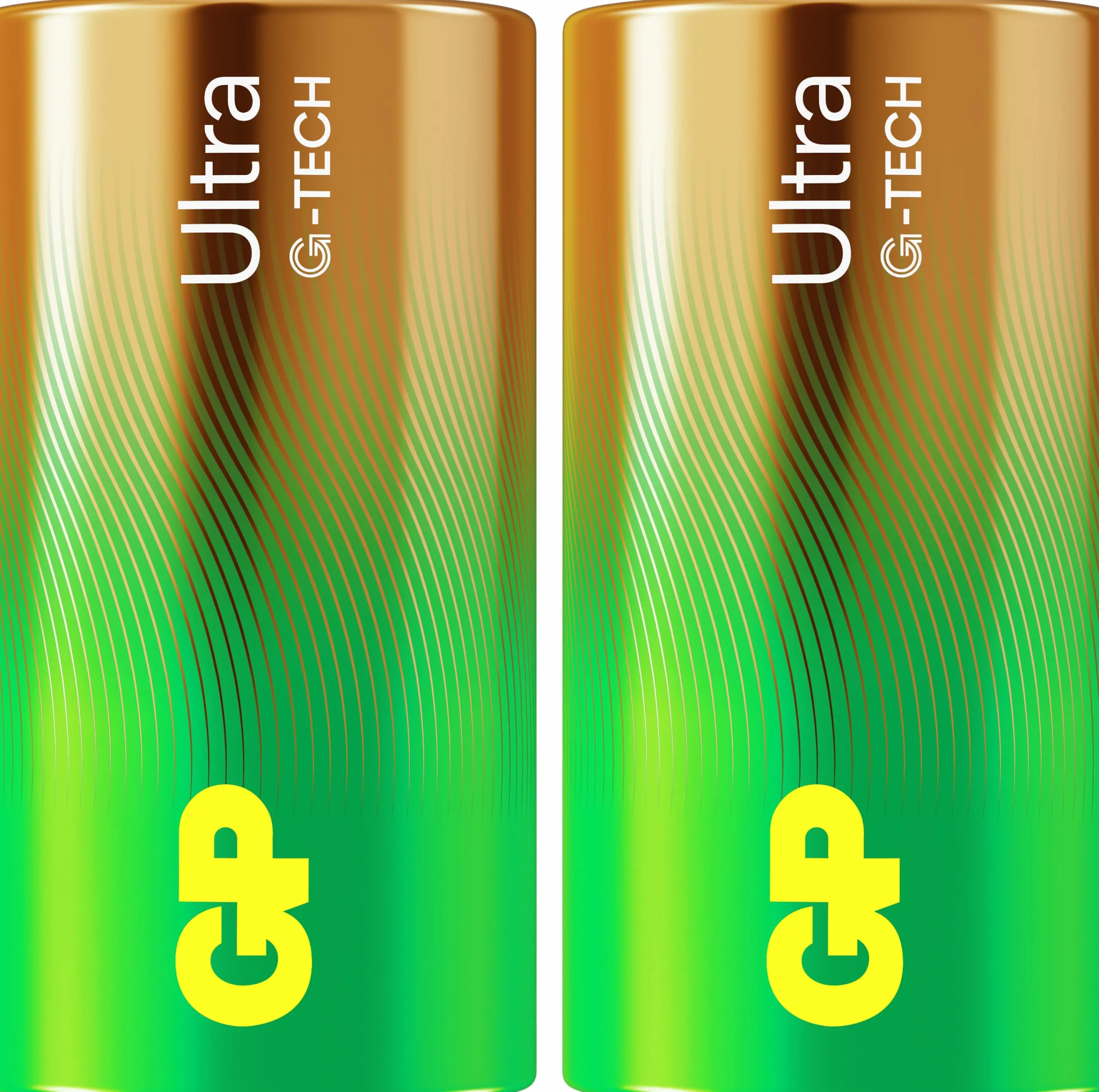 Batteri Ultra Alkaline C/LR14 2-p>GP Batteries