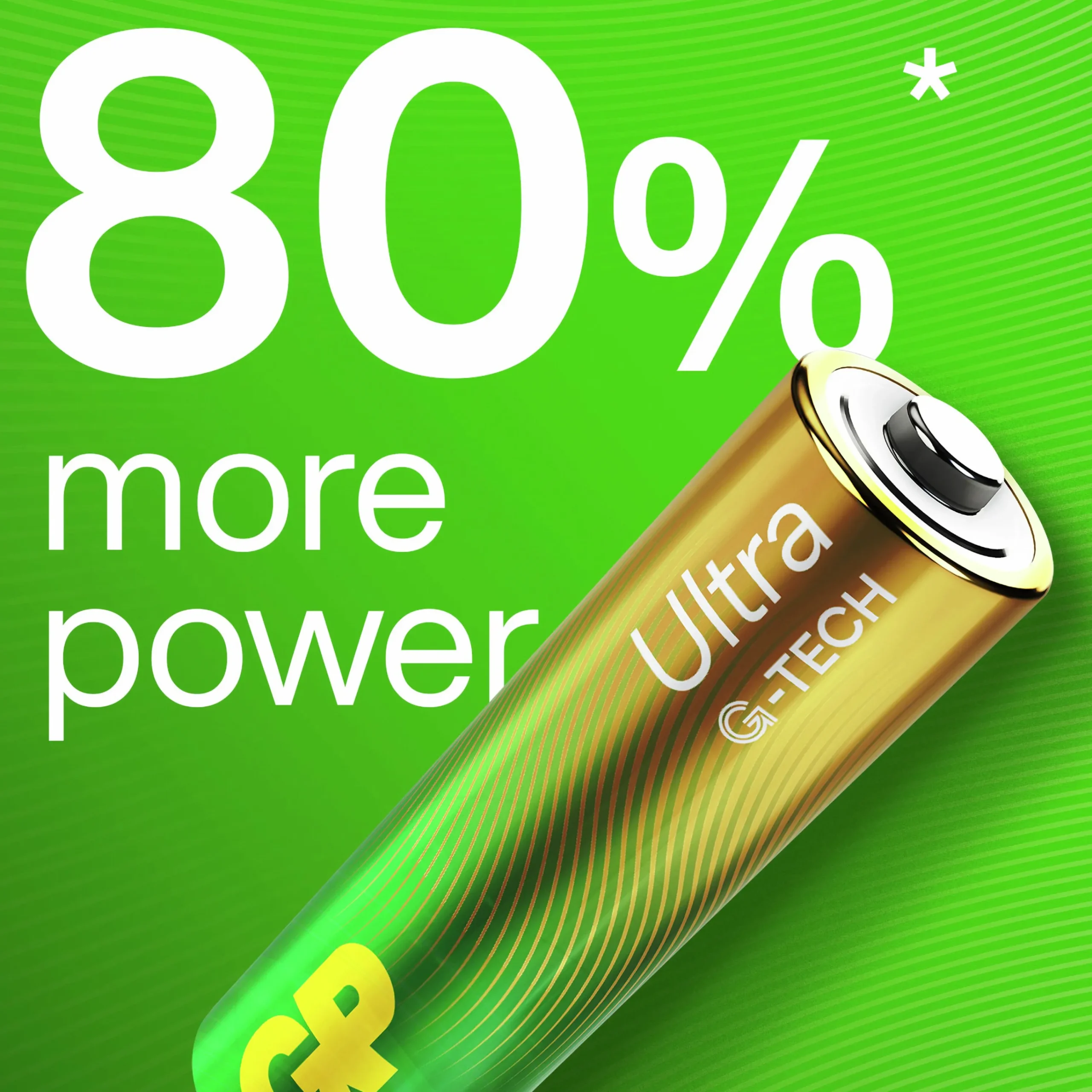 Batteri Ultra Alkaline AA/LR6 12-p>GP Batteries
