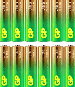 Batteri Ultra Alkaline AA/LR6 12-p><noscript><img width=