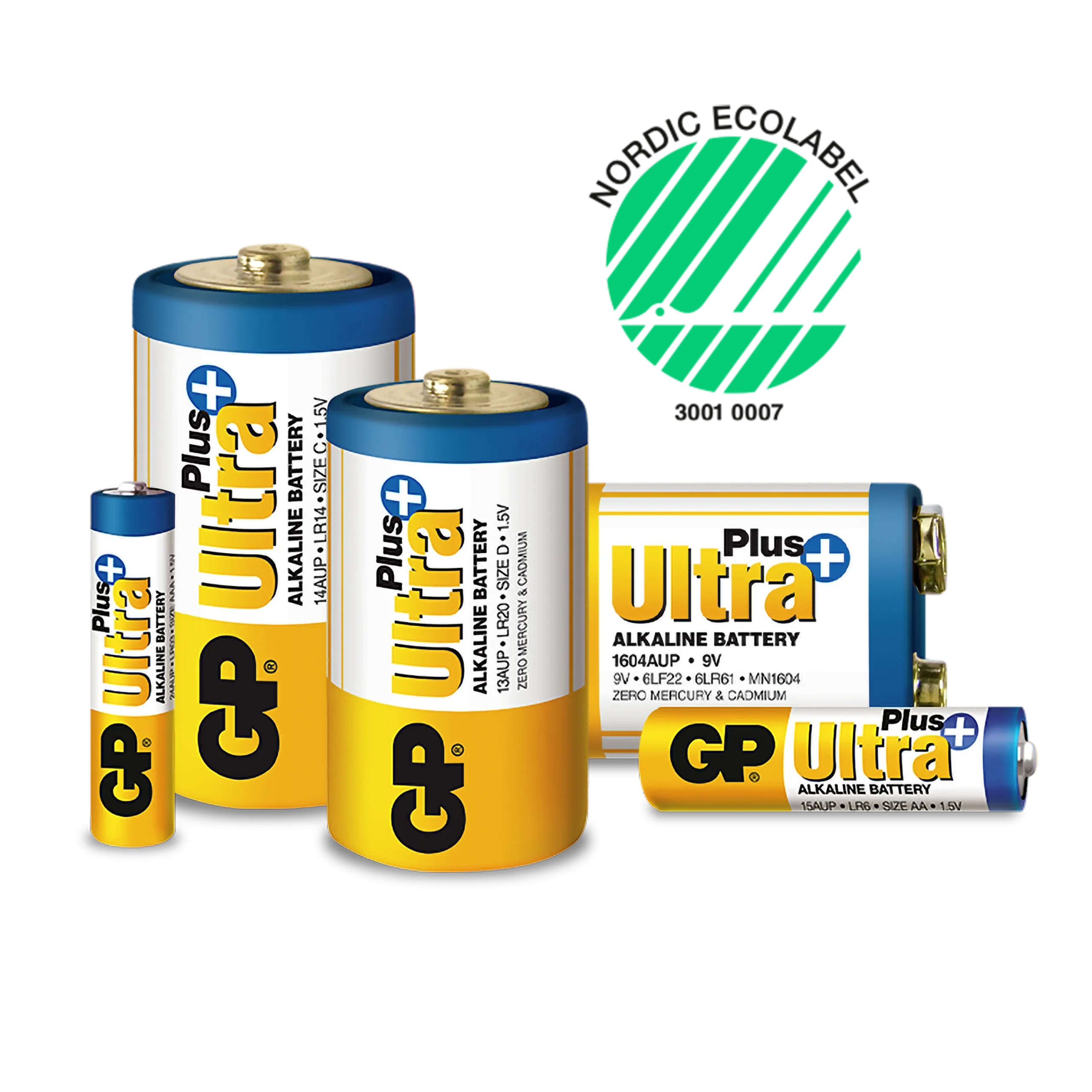Batteri Ultra Plus Alkaline D/LR20 24-p>GP Batteries Discount