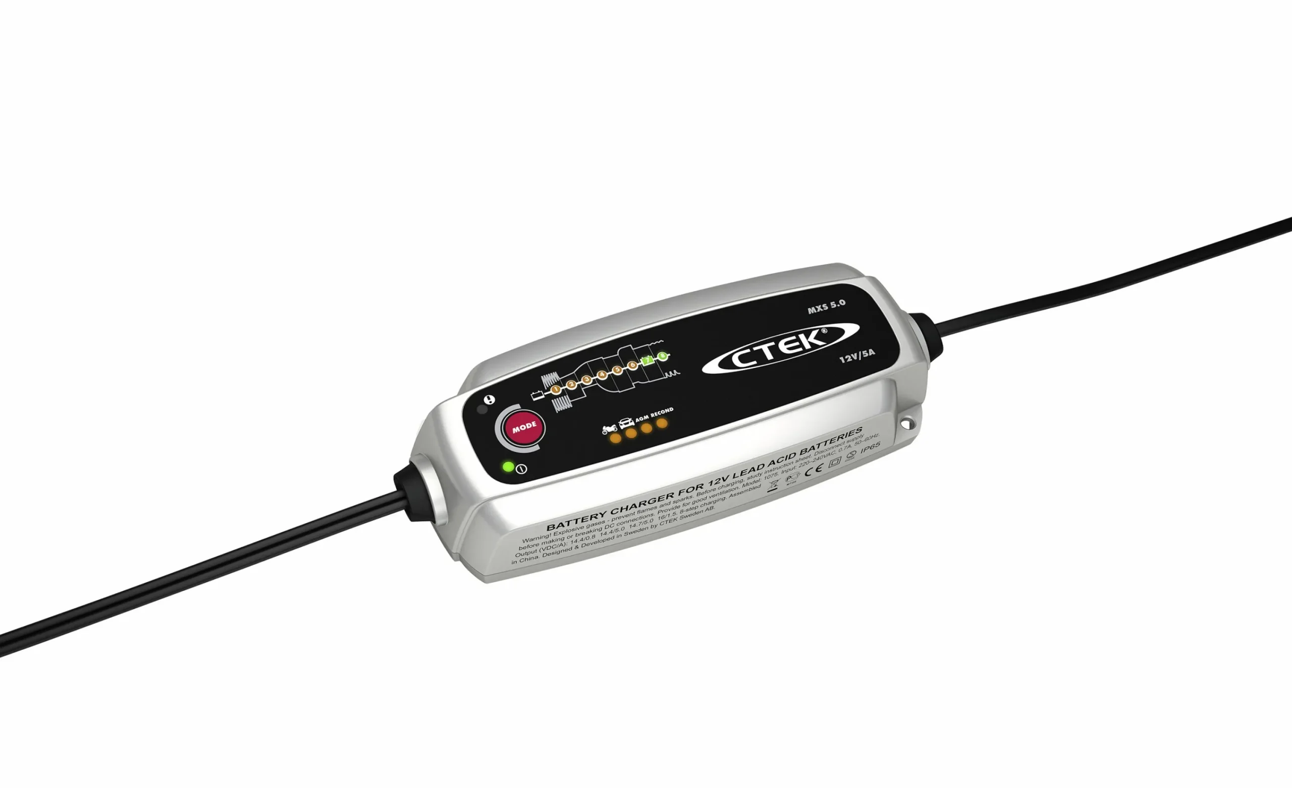 Batteriladdare MXS 5.0 12V/5A>CTEK Discount