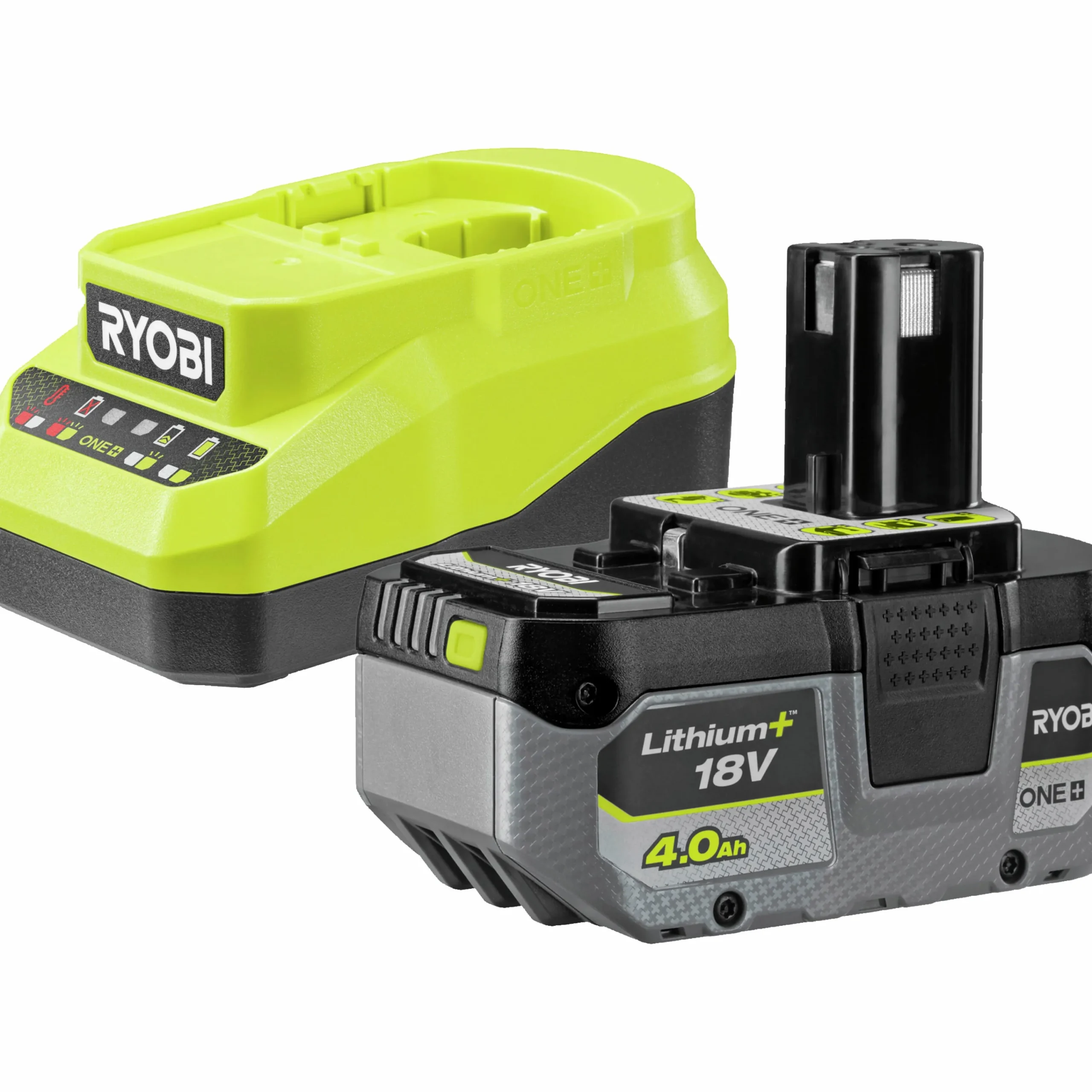 Batteri + Laddare ONE+ RC18120A-140X 4Ah 18V>Ryobi Best