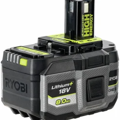 Batteri ONE+ High Energy 8.0Ah 18V><noscript><img width=