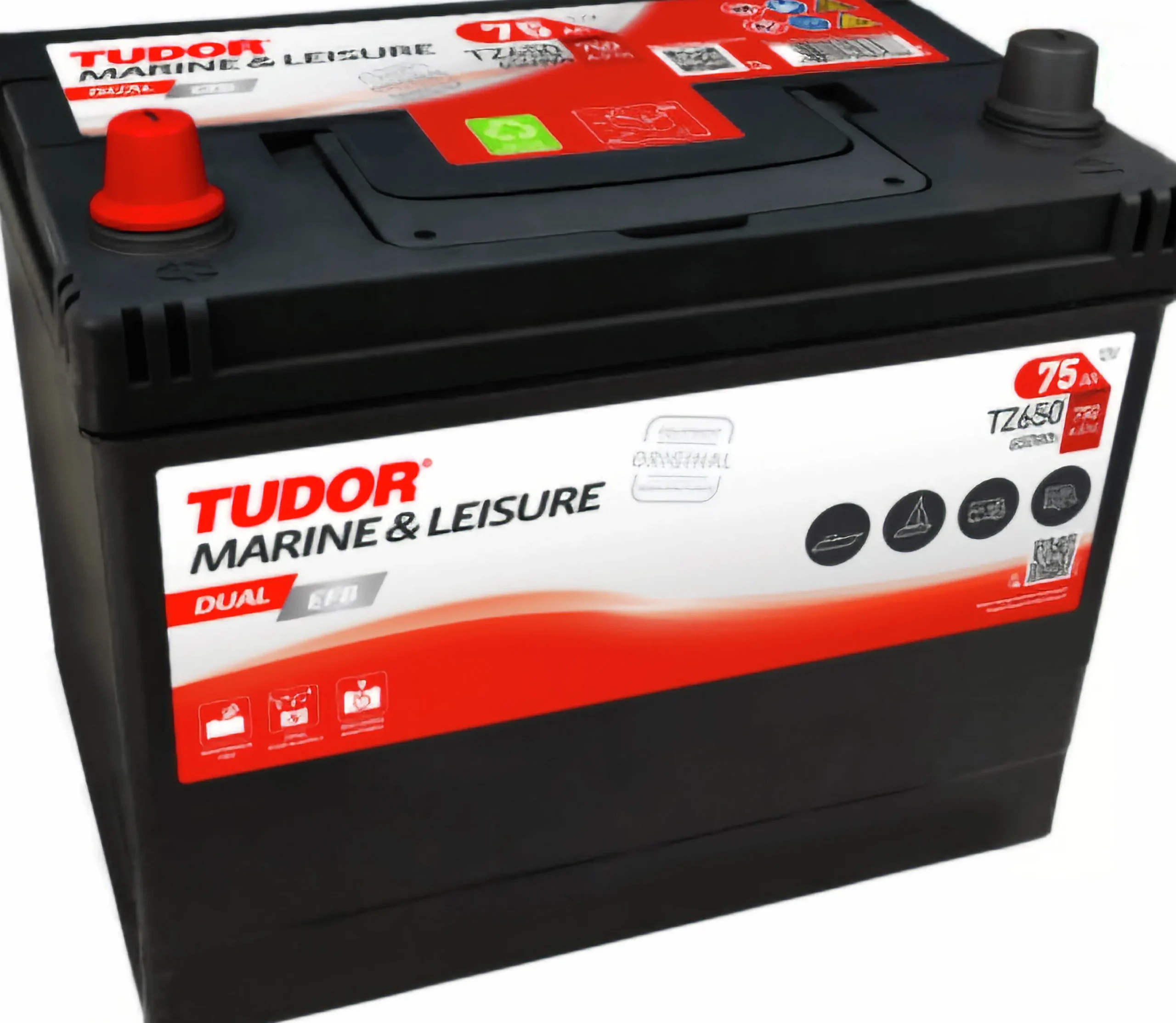 Batteri TZ650 EFB 75Ah 12V>Tudor Best