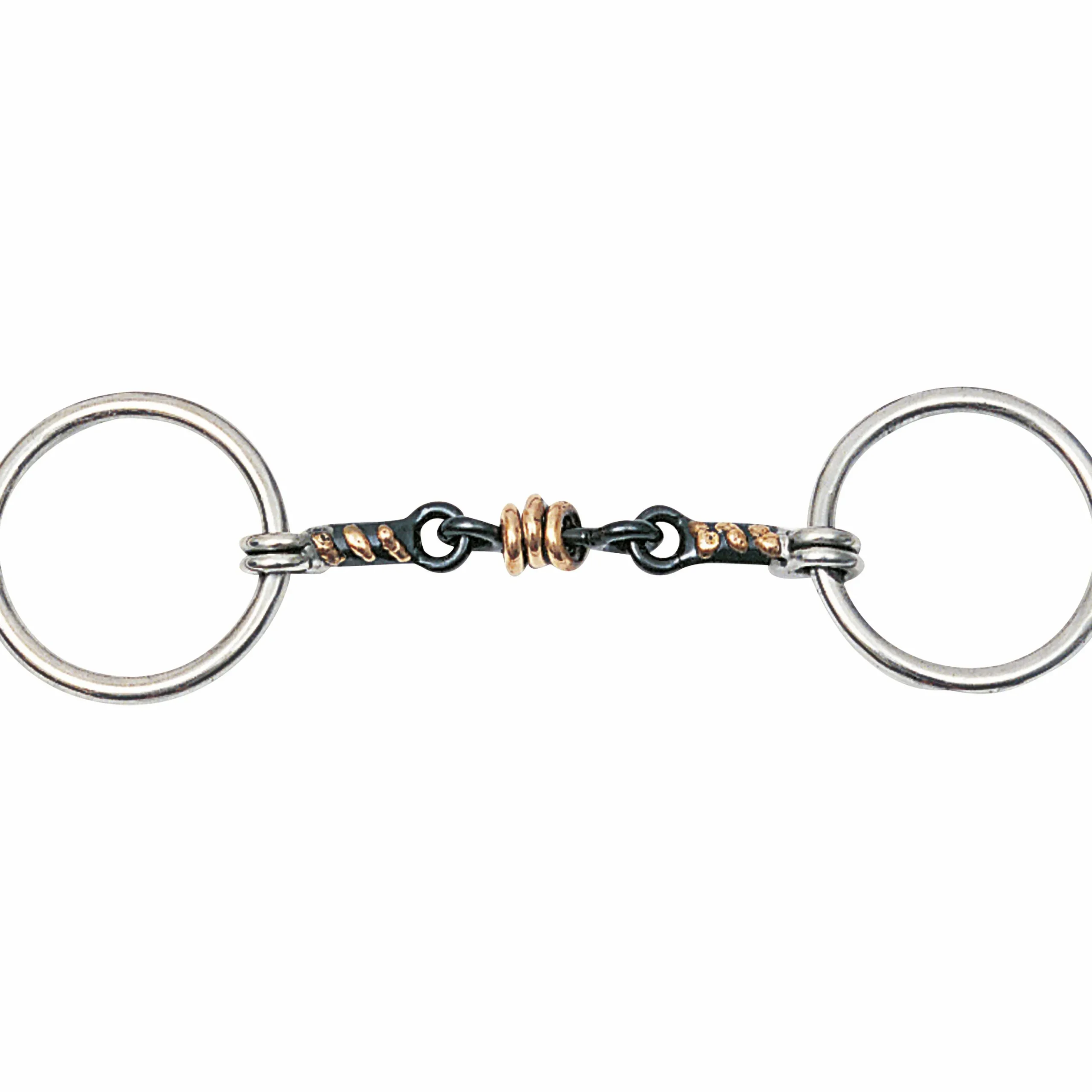 Bett Sweet Iron 3-delat med ringar 125mm>Horseguard Clearance