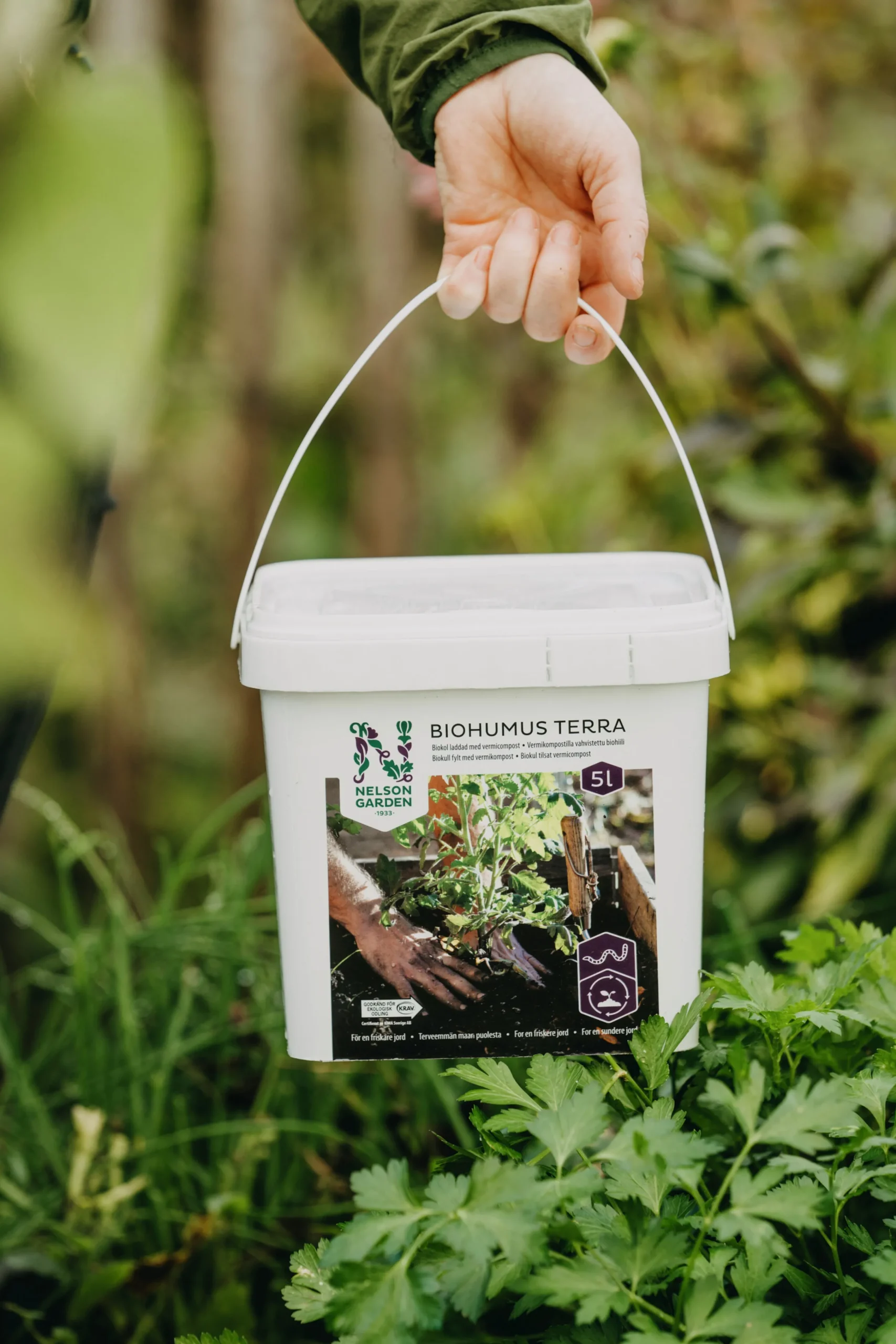 Biokol med vermikompost Biohumus Terra 5L>Nelson Garden Clearance