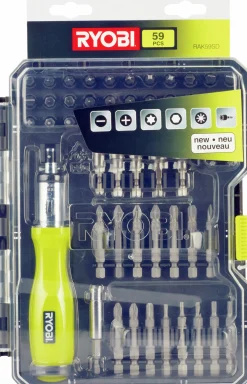 Bitssats RAK59SD 59 delar>Ryobi