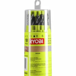 Borrsats RAK18DMIX Mix 18 delar>Ryobi