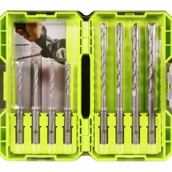 Borrset SDS RAK08SDS2 8 delar>Ryobi Hot