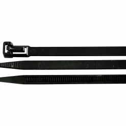 Buntband svart 4,5x200mm 100-p>Amiga Discount
