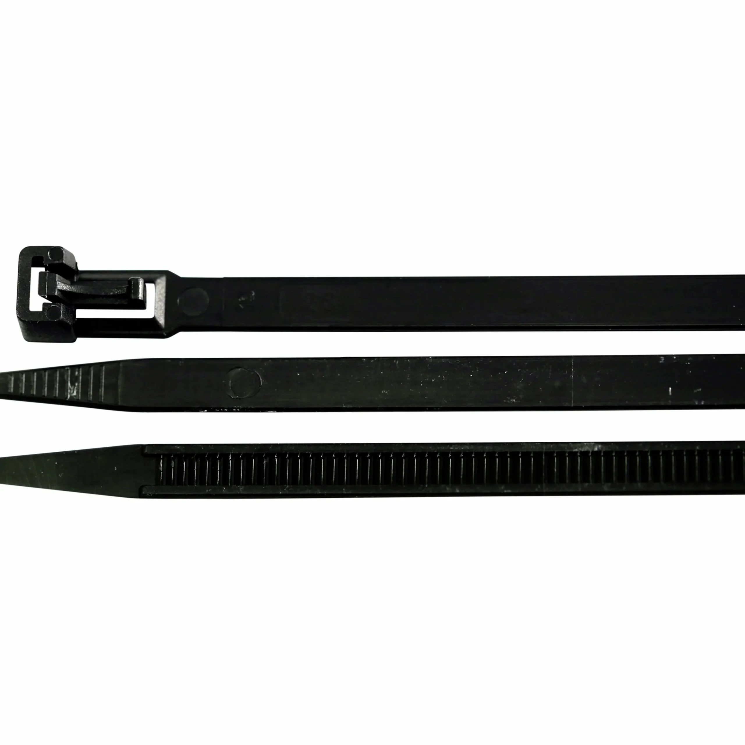 Buntband svart 4,5x200mm 100-p>Amiga Discount