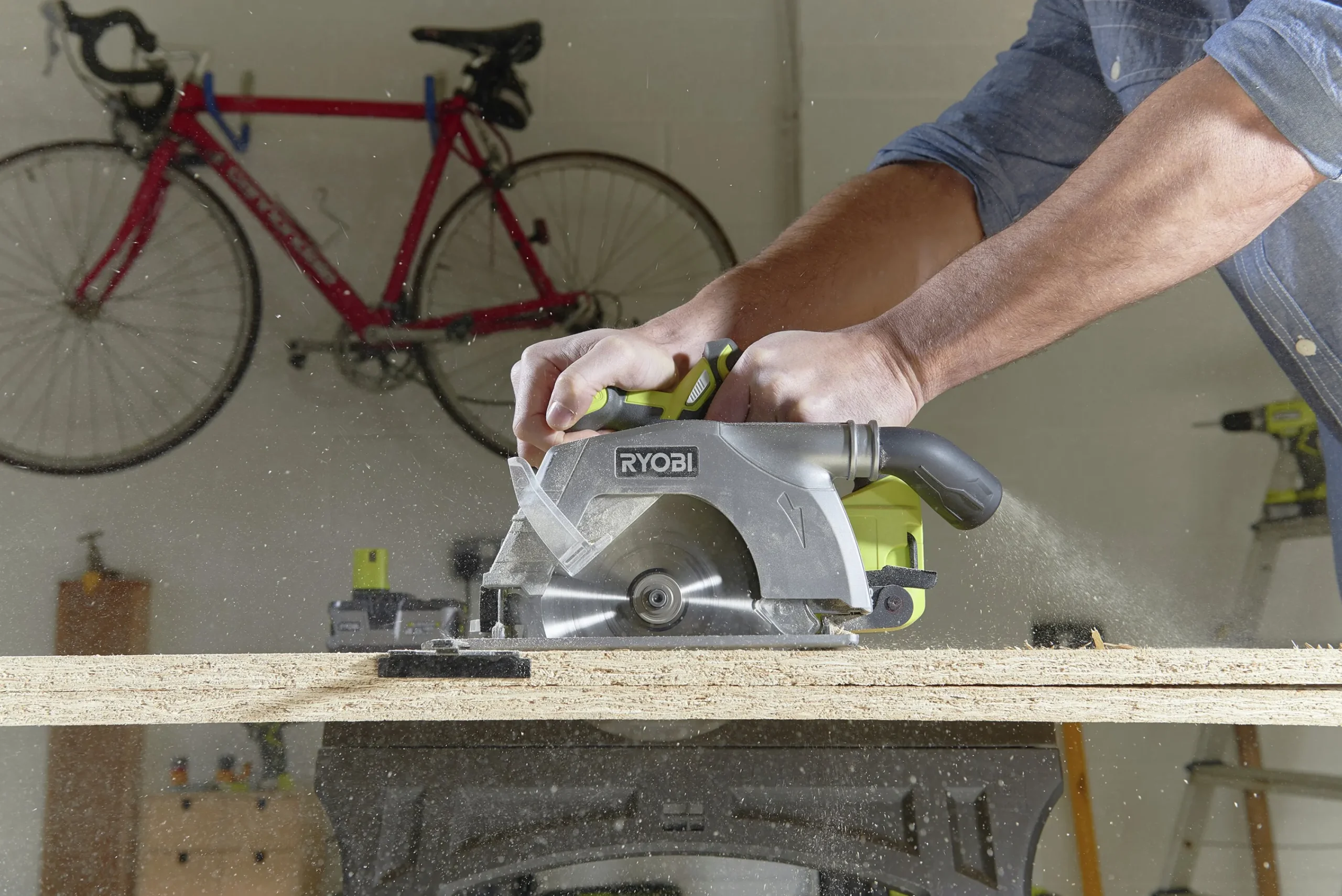 Cirkelsåg ONE+ RCS18N-0 18V (exkl batteri)>Ryobi New