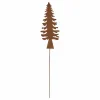 Dekoration Ventura Julgran Rostig 22cm>Zeline Online
