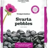 Dekorsten Hasselfors Svarta pebbles 7kg>Hasselfors Garden Outlet