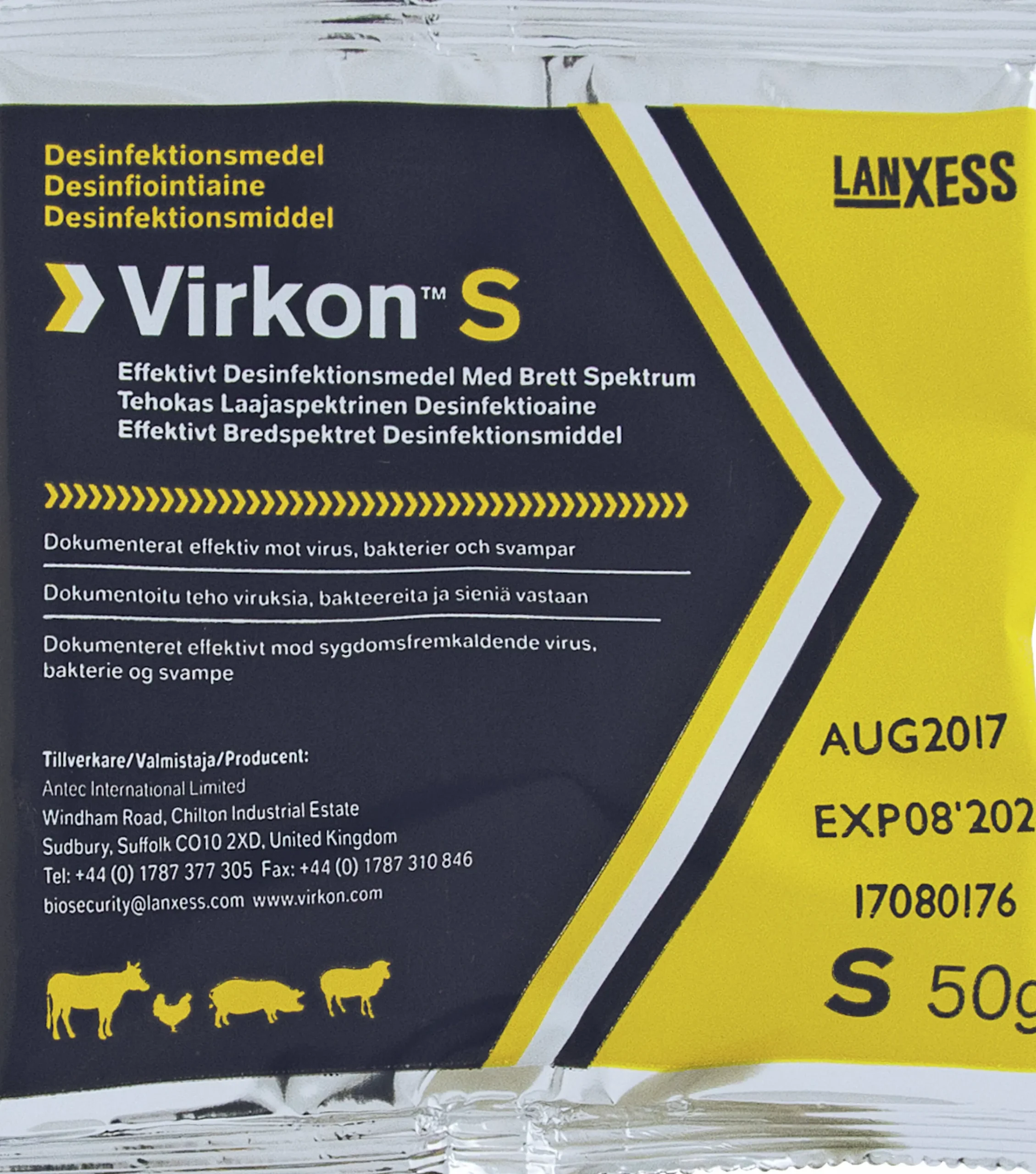 Desinfektion S 50g>Virkon Best
