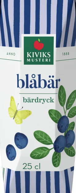 Dricka Kivik Blåbär m sugrör 25cl>Kiviks Musteri Online