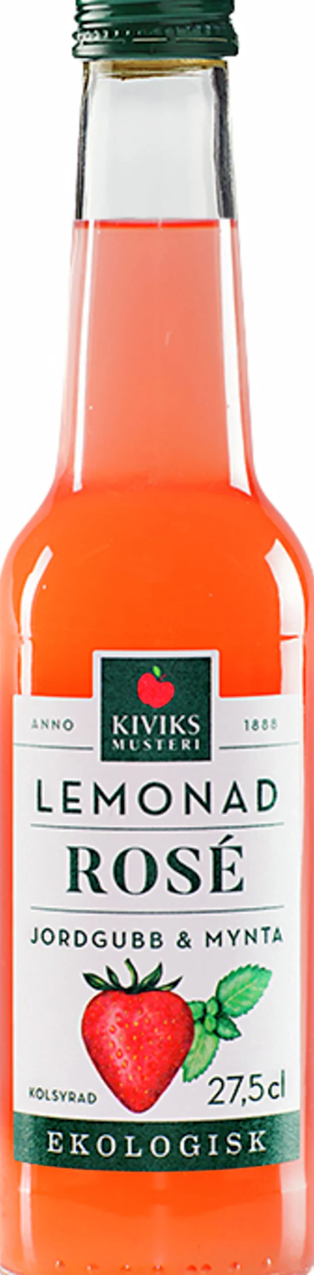 Dricka Kivik Musteri Lemonad Jordgubb/Mynta 27,5cl>Kiviks Musteri New