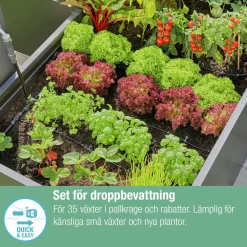 Droppbevattning MicroDrip Startset för pallkragar><noscript><img width=