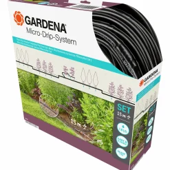 Droppbevattning MicroDrip Startset Plantrader 15m><noscript><img width=