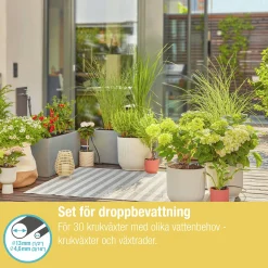 Droppbevattning MicroDrip Terrass Startset>Gardena Discount