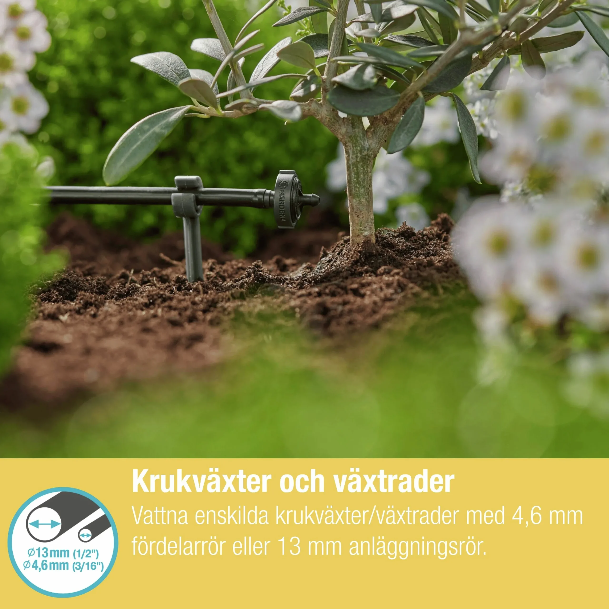 Droppspridare MicroDrip Tryckreglerande 2 l/h 10-p>Gardena Sale