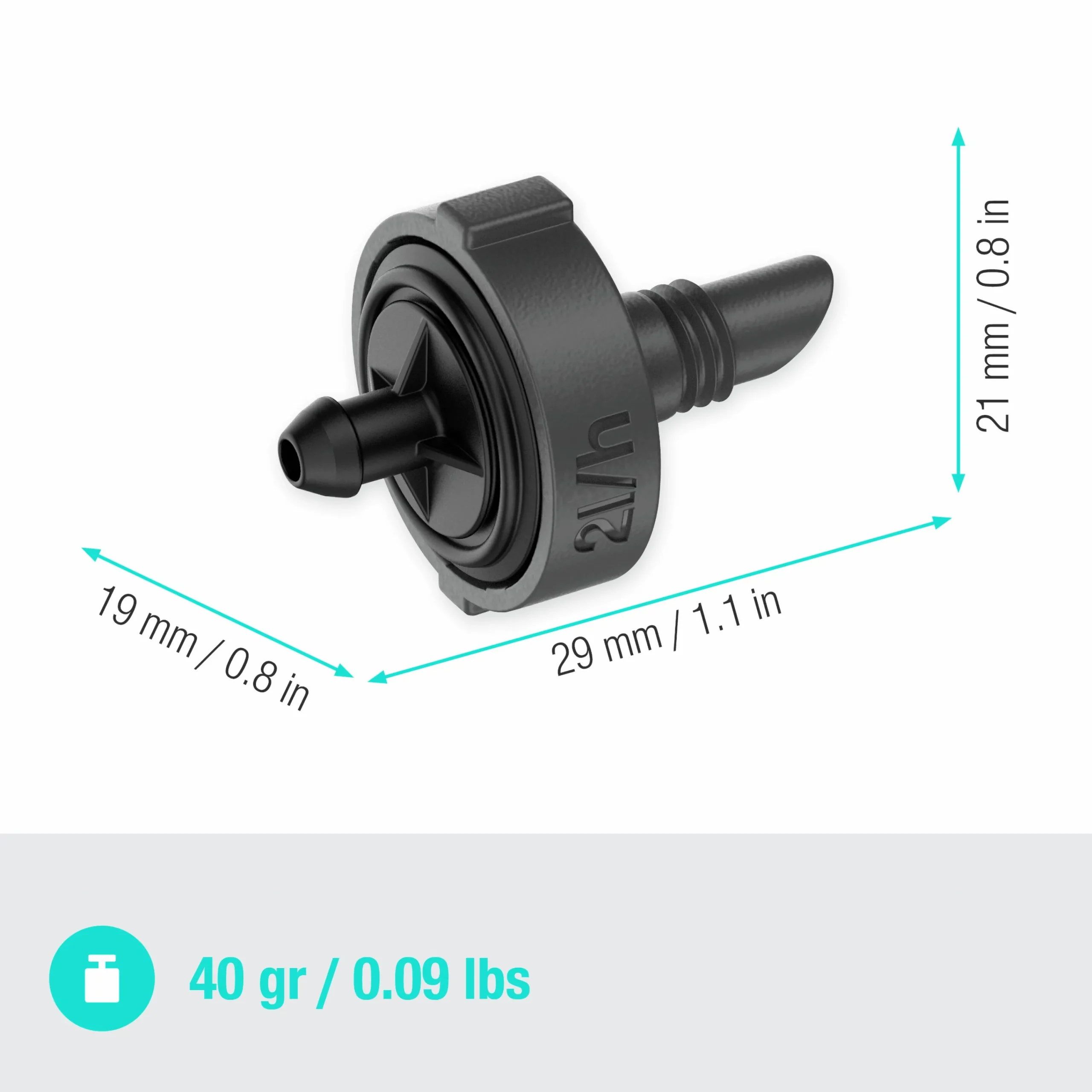 Droppspridare MicroDrip Tryckreglerande 2 l/h 10-p>Gardena Sale