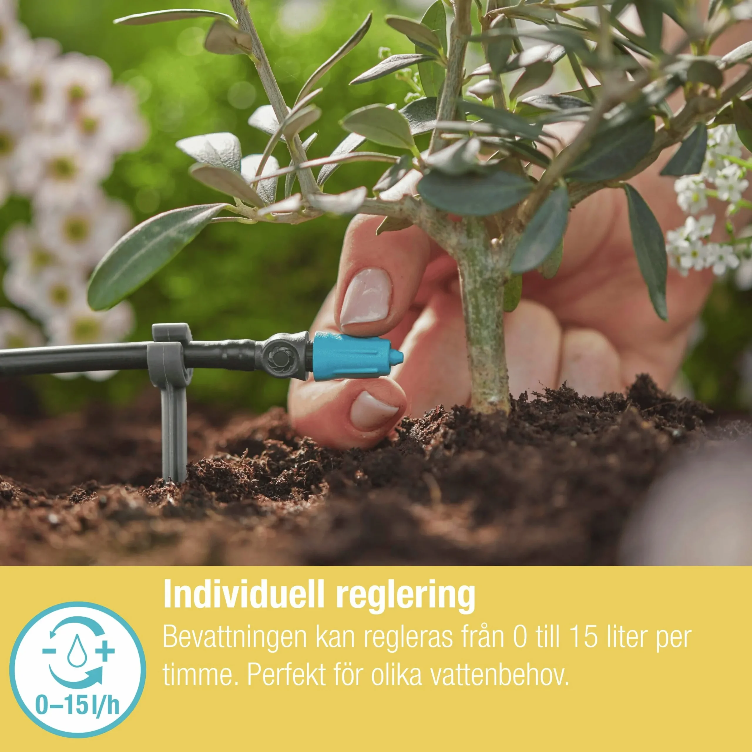 Droppspridare MicroDrip Ställbar 10-p>Gardena Online