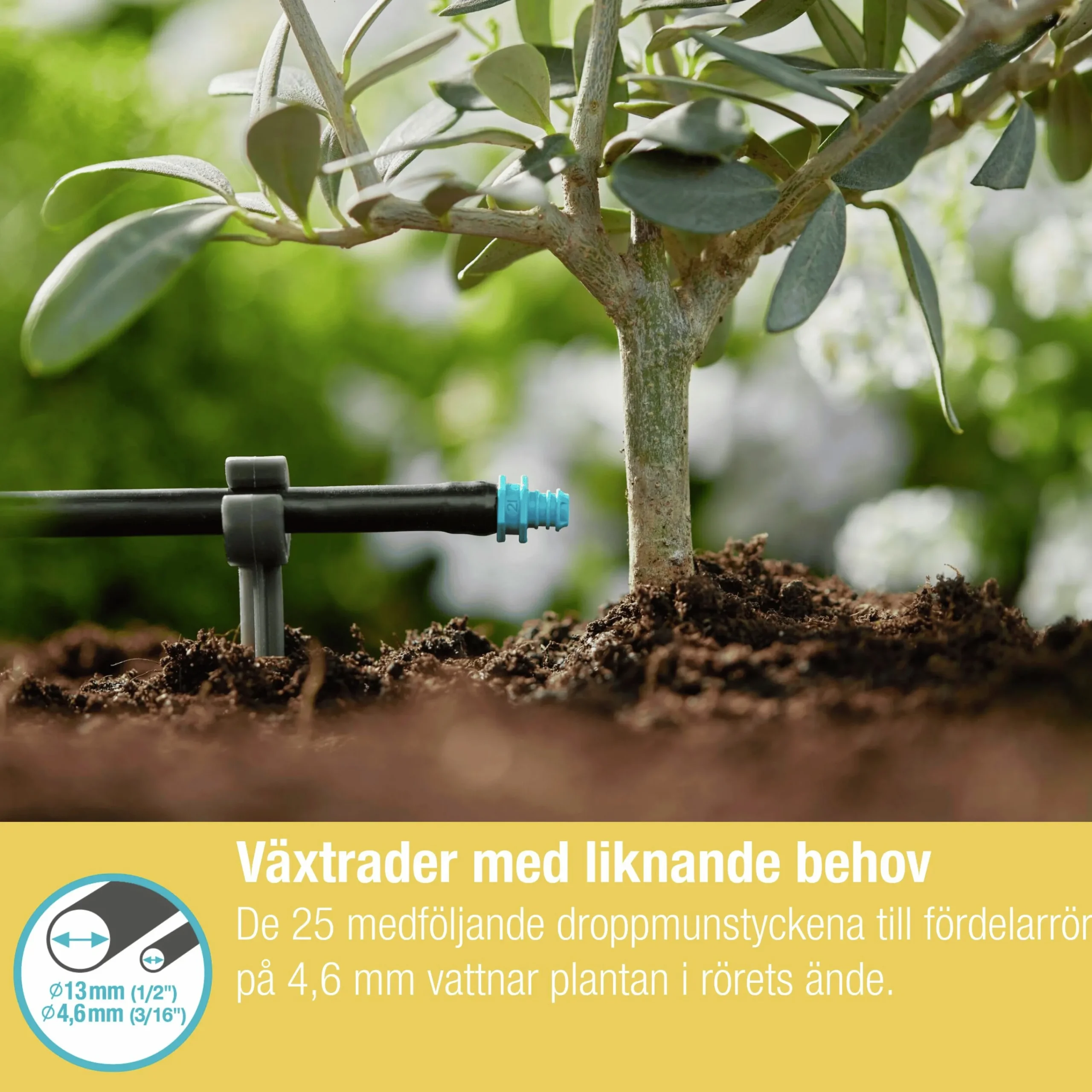 Droppspridare MicroDrip 2 l/tim 25-p>Gardena Outlet