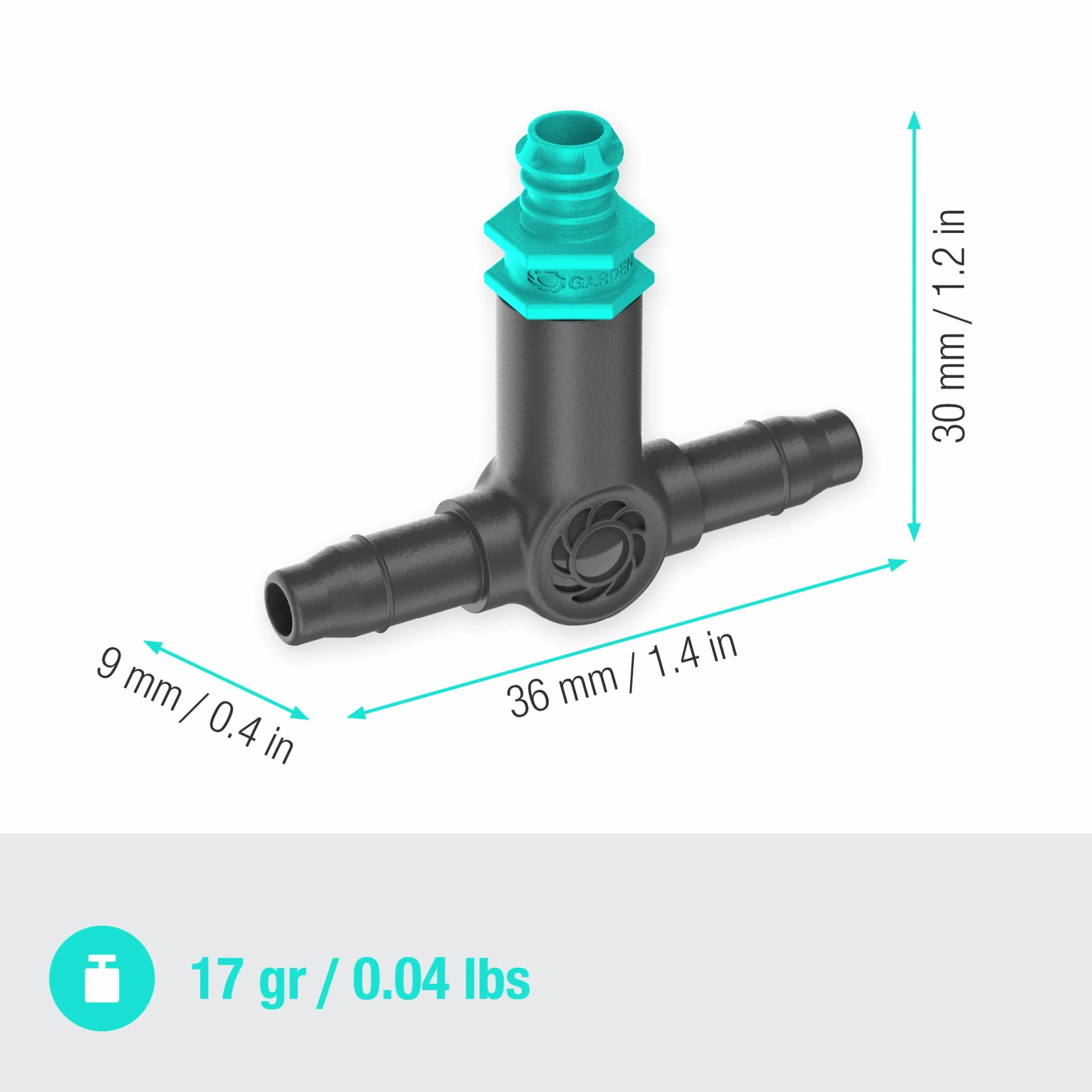 Droppspridare MicroDrip Inline 2 l/h 10-p>Gardena Best