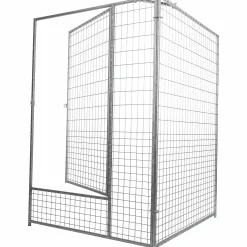 Dörrsektion till hundgård Metall 120x180cm><noscript><img width=