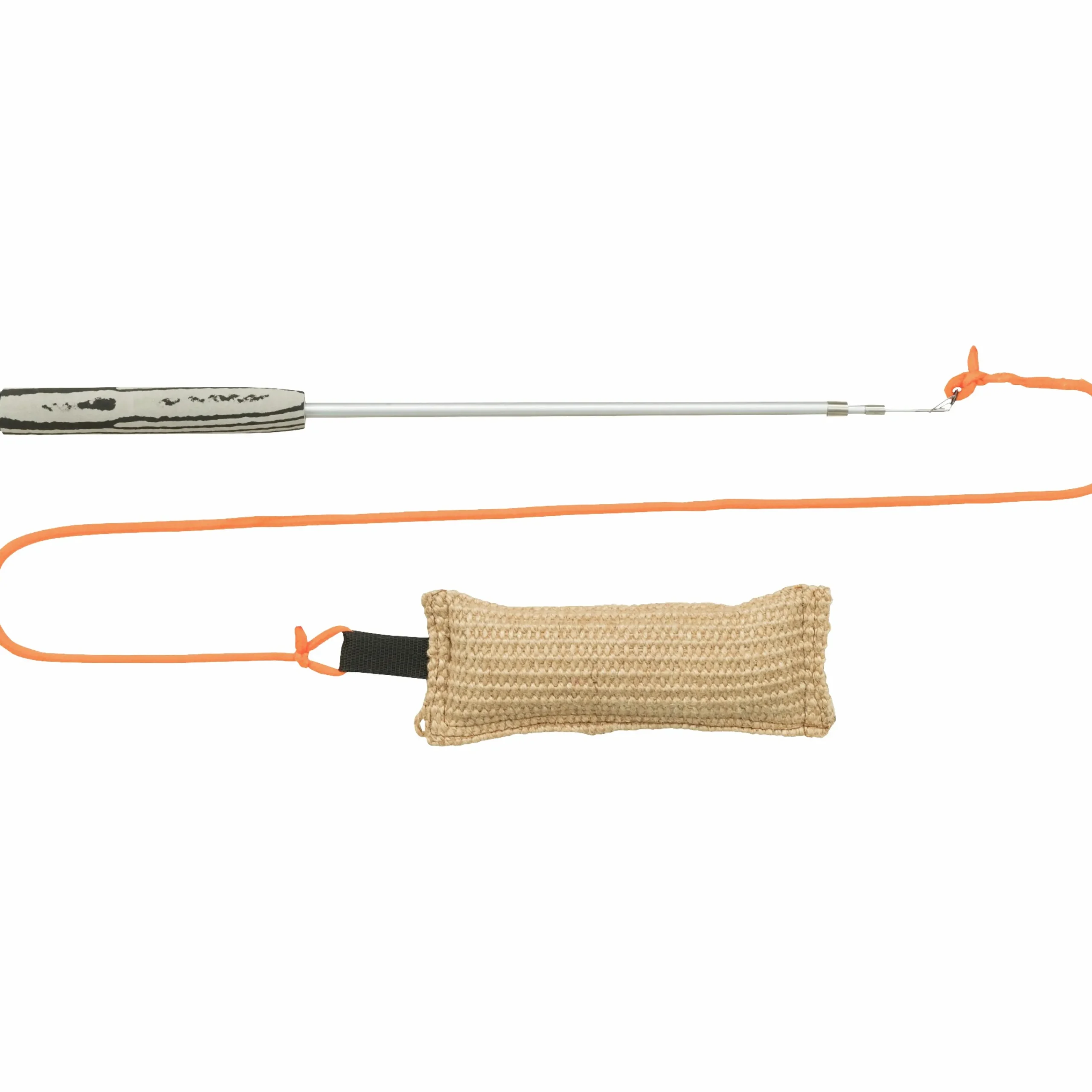 Dummy i Jute med Stång 20cm dummy>Trixie Online
