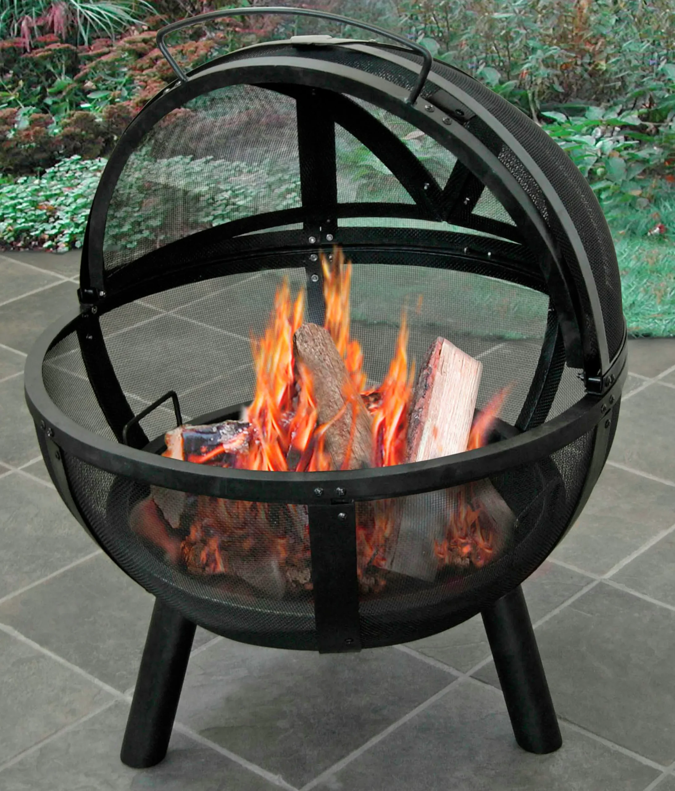 Eldkorg Ball of Fire Svart Ø77cm höjd 90cm>Landmann Clearance