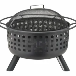 Eldstad Memphis Svart 32x66x66cm>Landmann