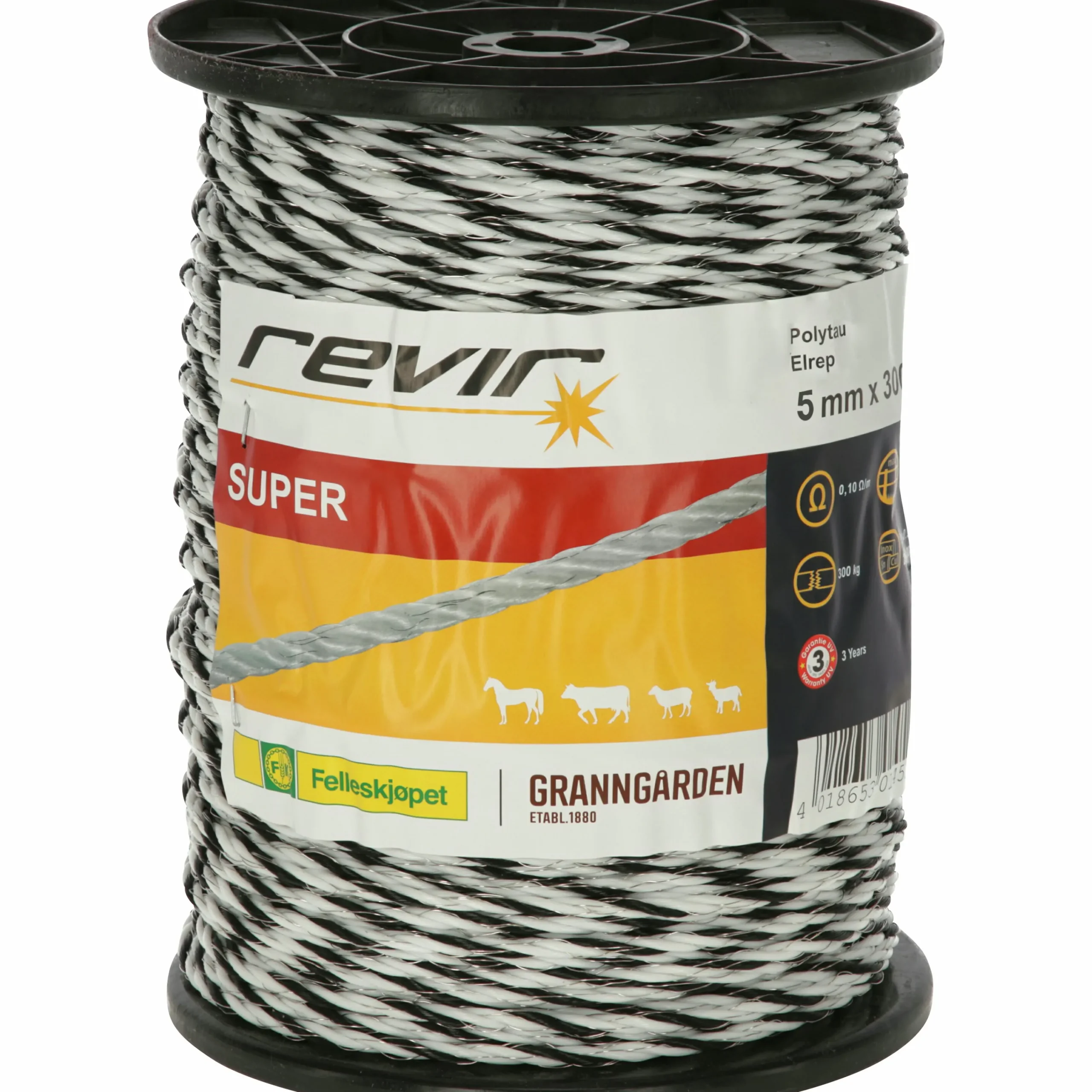 Elstängselrep Revir Super 4,8mm 300m>Kerbl Clearance