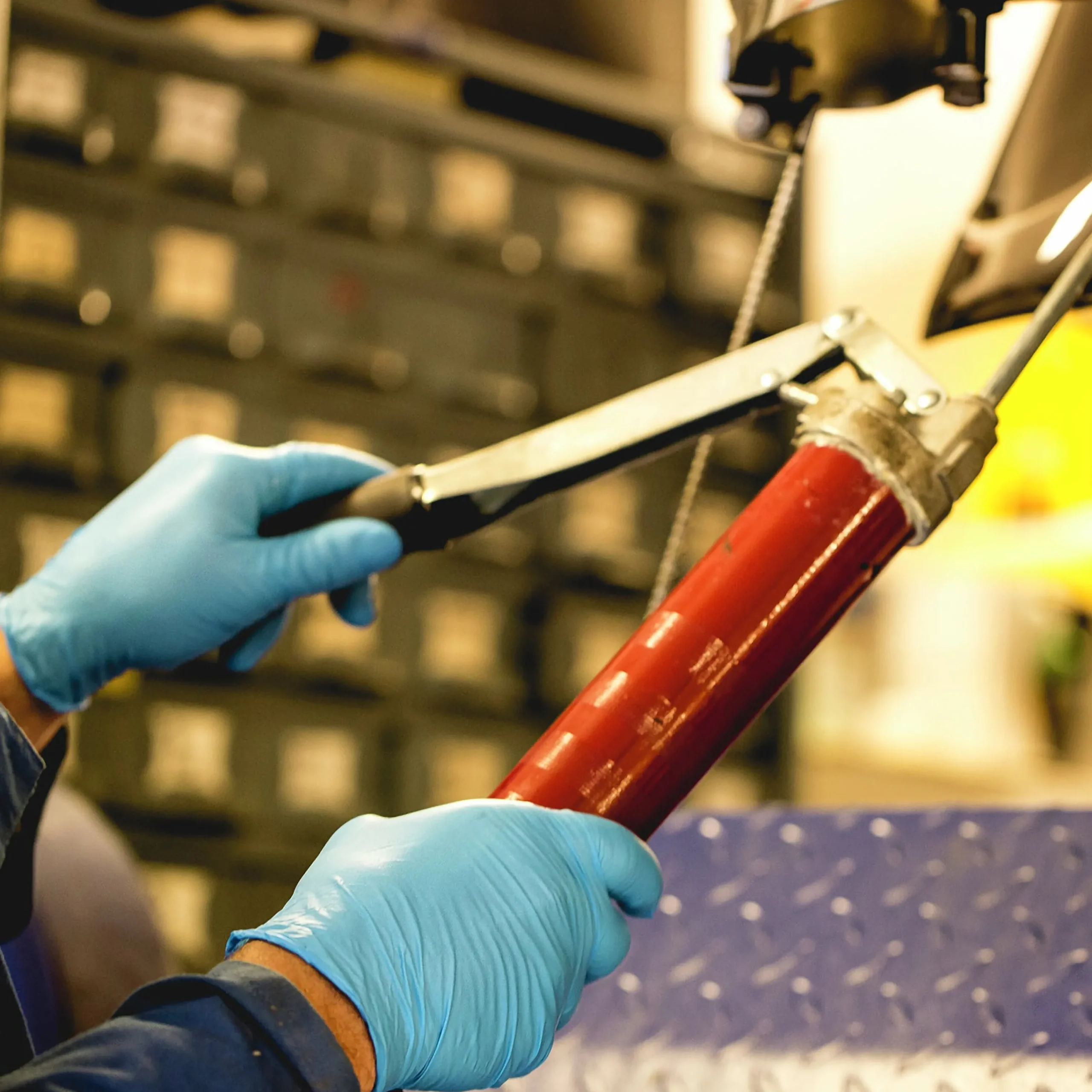 Engångshandskar Nitril Ljusblå S 100-p>Granberg Hot