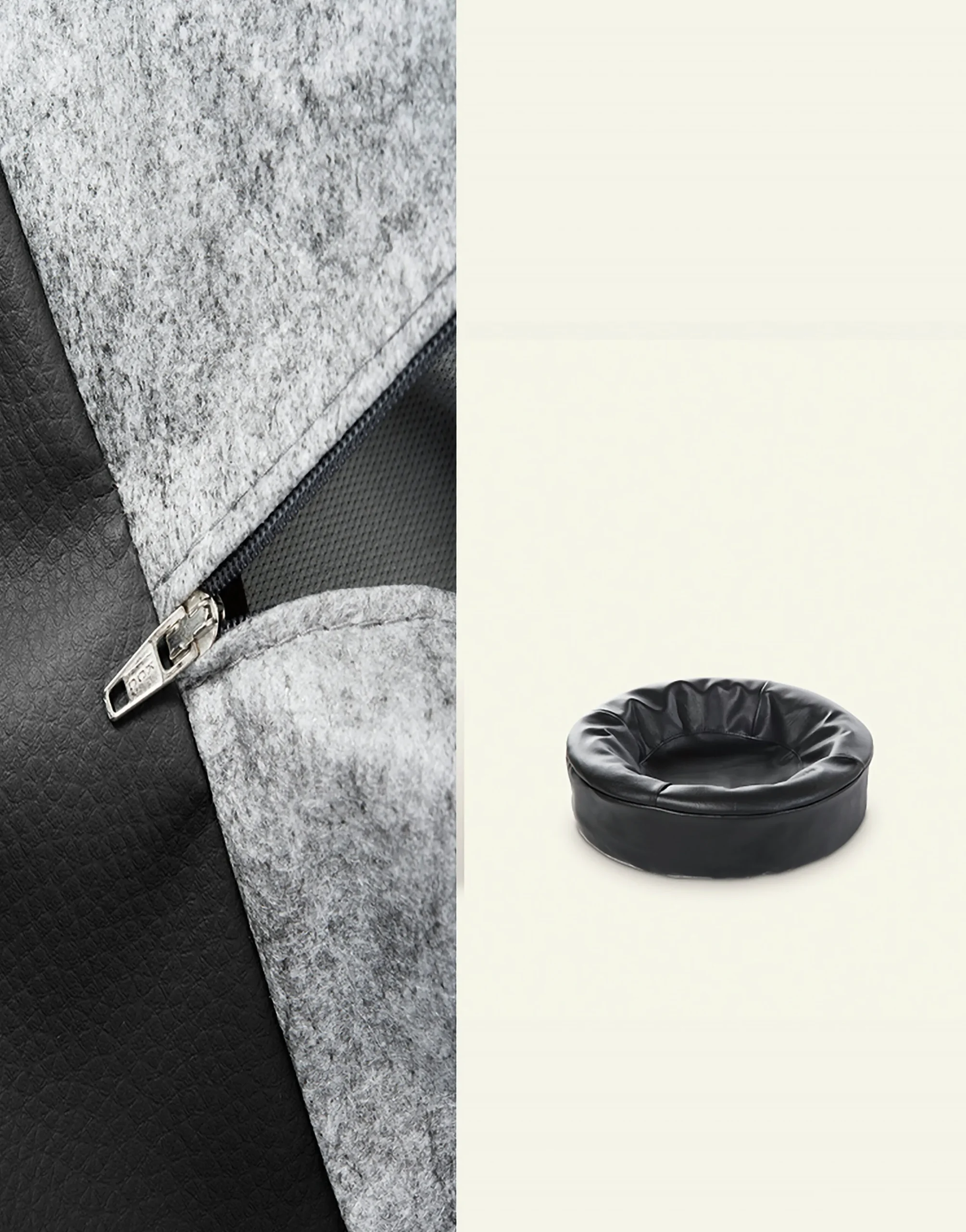 Extra klädsel Rund Svart 50cm>Bia bed Clearance