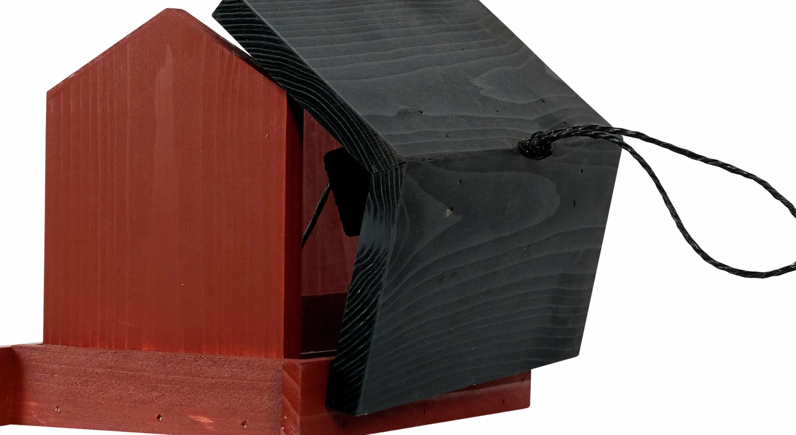 Fågelbord Plexiglas Faluröd 24x16x21cm>Granngården Clearance