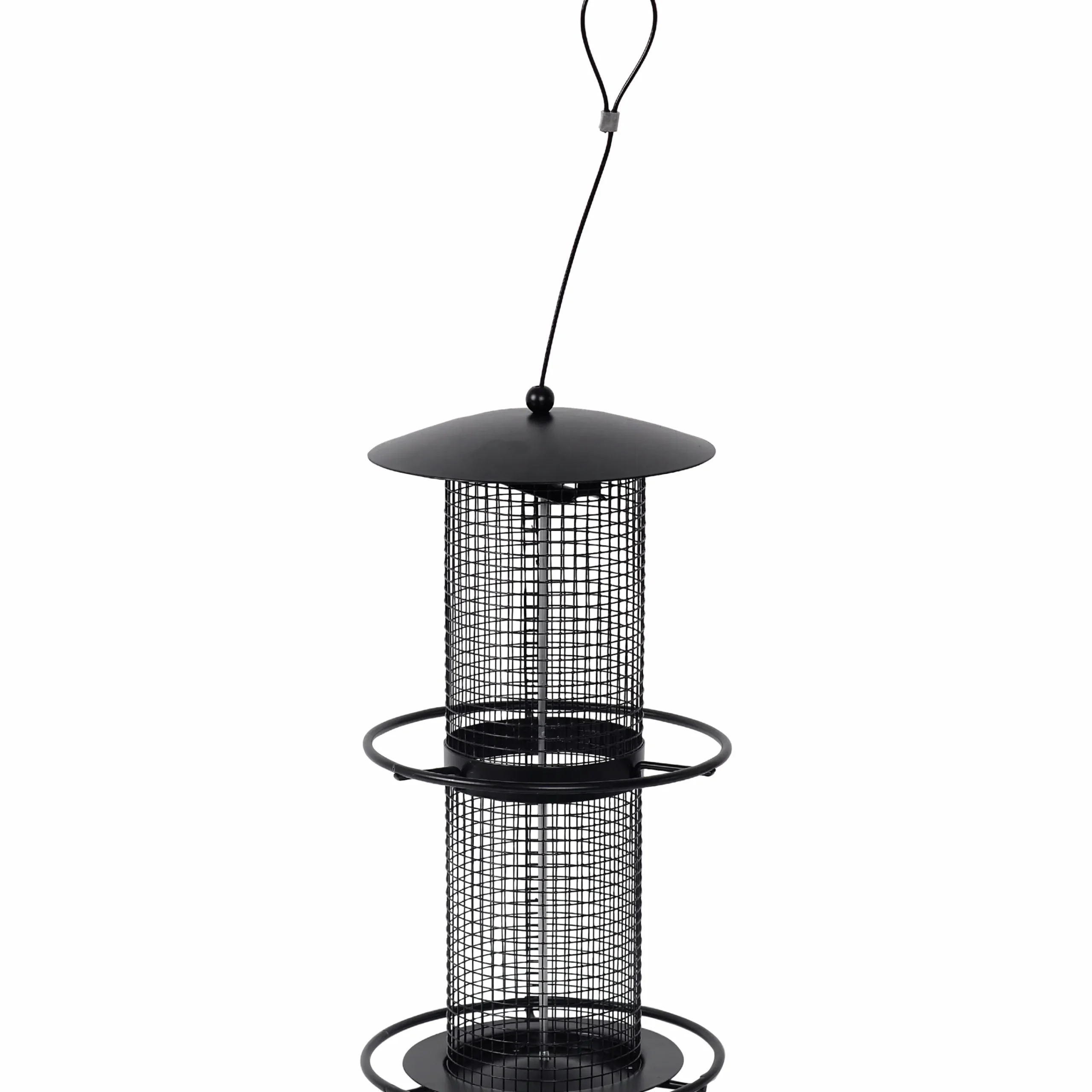 Fågelmatare Stylish Nötter Svart 35cm 1,6L>Nelson Garden Hot