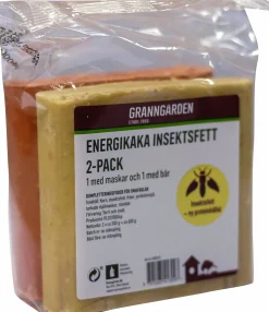 Fågelmat Energikaka med insektsfett 2x300g>Granngården Online