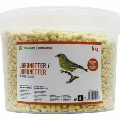 Fågelmat Jordnötter Skalade Hink 5kg>Granngården New