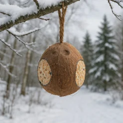 Fågelmat Kokosnöt med insektsfett 3 hål 350g>Granngården